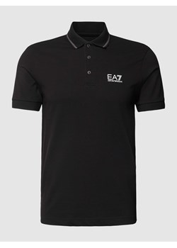 Koszulka polo z nadrukiem z logo ze sklepu Peek&Cloppenburg  w kategorii T-shirty męskie - zdjęcie 167749043