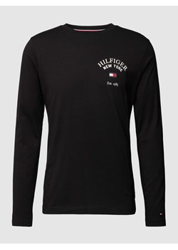 Bluzka z długim rękawem i nadrukiem z logo model ‘ARCH VARSITY’ ze sklepu Peek&Cloppenburg  w kategorii T-shirty męskie - zdjęcie 167749053