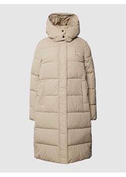 Płaszcz pikowany z kapturem ze sklepu Peek&Cloppenburg  w kategorii Płaszcze damskie - zdjęcie 167749130