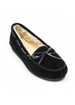 NICEBAY Skórzane mokasyny &quot;Tauriel&quot; w kolorze czarnym ze sklepu Limango Polska w kategorii Mokasyny damskie - zdjęcie 167749284
