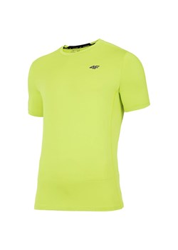 4F Koszulka funkcyjna w kolorze limonkowym ze sklepu Limango Polska w kategorii T-shirty męskie - zdjęcie 167749291