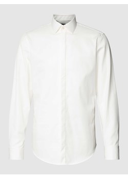 Koszula biznesowa o kroju slim fit z kołnierzykiem typu kent ze sklepu Peek&Cloppenburg  w kategorii Koszule męskie - zdjęcie 167754371