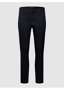 Spodnie materiałowe o wąskim kroju z dodatkiem streczu ze sklepu Peek&Cloppenburg  w kategorii Spodnie damskie - zdjęcie 167754450