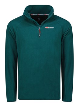Geographical Norway Bluza polarowa &quot;Tug&quot; w kolorze ciemnozielonym ze sklepu Limango Polska w kategorii Bluzy męskie - zdjęcie 167759194