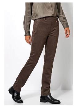 Relaxed by TONI Spodnie w kolorze brązowym ze sklepu Limango Polska w kategorii Spodnie damskie - zdjęcie 167760613