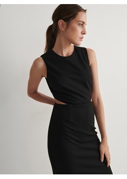 Reserved - Sukienka z wycięciem - czarny ze sklepu Reserved w kategorii Sukienki - zdjęcie 167763244