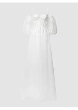 Suknia ślubna z obszyciem z koronki ze sklepu Peek&Cloppenburg  w kategorii Sukienki - zdjęcie 167764331