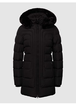 Płaszcz pikowany z odpinanym kapturem model ‘Belvitesse’ ze sklepu Peek&Cloppenburg  w kategorii Kurtki damskie - zdjęcie 167764334