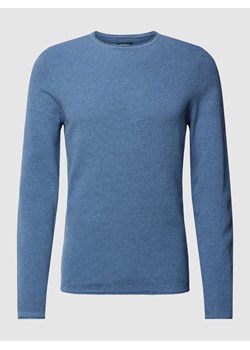Sweter z dzianiny z fakturowanym wzorem ze sklepu Peek&Cloppenburg  w kategorii Swetry męskie - zdjęcie 167764404