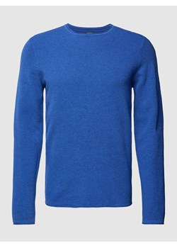 Sweter z dzianiny z fakturowanym wzorem ze sklepu Peek&Cloppenburg  w kategorii Swetry męskie - zdjęcie 167764554
