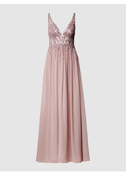 Sukienka wieczorowa z ozdobnymi kamieniami ze sklepu Peek&Cloppenburg  w kategorii Sukienki - zdjęcie 167765073