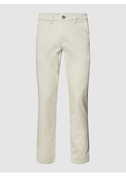 Chinosy o kroju slim fit w jednolitym kolorze model ‘NEW Miles’ ze sklepu Peek&Cloppenburg  w kategorii Spodnie męskie - zdjęcie 167765173