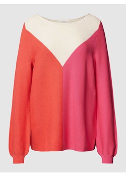 Sweter z dzianiny w stylu Colour Blocking ze sklepu Peek&Cloppenburg  w kategorii Swetry damskie - zdjęcie 167765374