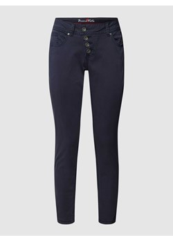 Spodnie z detalem z logo model ‘Malibu’ ze sklepu Peek&Cloppenburg  w kategorii Spodnie damskie - zdjęcie 167765494