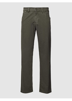 Spodnie z naszywką z logo ze sklepu Peek&Cloppenburg  w kategorii Spodnie męskie - zdjęcie 167765814