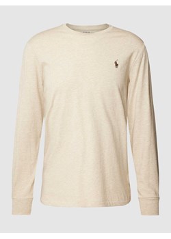 Bluzka z długim rękawem z wyhaftowanym logo ze sklepu Peek&Cloppenburg  w kategorii T-shirty męskie - zdjęcie 167765853