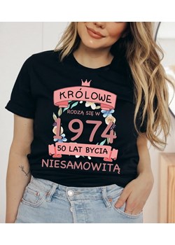 koszulka na 50 urodziny ze sklepu Time For Fashion w kategorii Bluzki damskie - zdjęcie 167765992