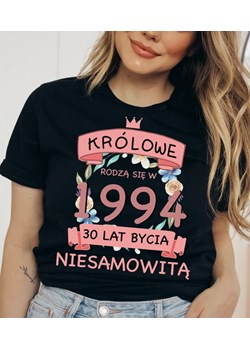 damska koszulka na 30 urodziny dla koleżanki ze sklepu Time For Fashion w kategorii Bluzki damskie - zdjęcie 167766032