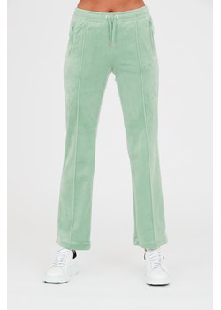 JUICY COUTURE Seledynowe spodnie dresowe Tina, Wybierz rozmiar L ze sklepu outfit.pl w kategorii Spodnie damskie - zdjęcie 167766221