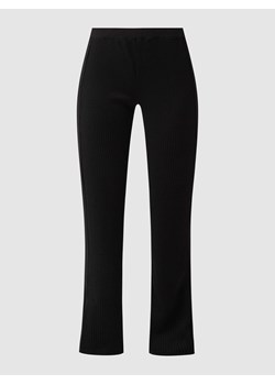Luźne spodnie z prążkowaną fakturą — Karo Kauer X P&C — wyłącznie w naszej ofercie ze sklepu Peek&Cloppenburg  w kategorii Spodnie damskie - zdjęcie 167769212
