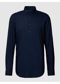 Koszula biznesowa o kroju slim fit z kołnierzykiem typu kent ze sklepu Peek&Cloppenburg  w kategorii Koszule męskie - zdjęcie 167769724