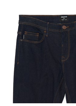 Cropp - Granatowe jeansy slim - surowy granatowy ze sklepu Cropp w kategorii Jeansy męskie - zdjęcie 167772704