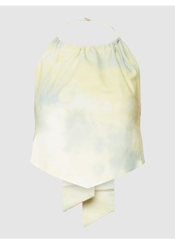 Top krótki z efektem batiku model ‘Nuccia’ ze sklepu Peek&Cloppenburg  w kategorii Bluzki damskie - zdjęcie 167774022