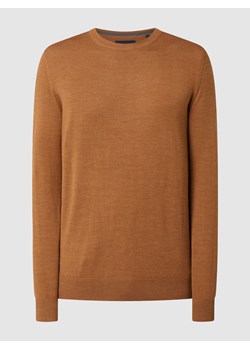 Sweter z wełny merino mieszanej ze sklepu Peek&Cloppenburg  w kategorii Swetry męskie - zdjęcie 167774050