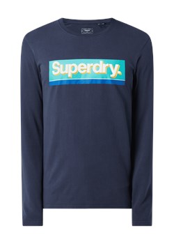 Bluzka z długim rękawem z naszywką z logo ze sklepu Peek&Cloppenburg  w kategorii T-shirty męskie - zdjęcie 167774690