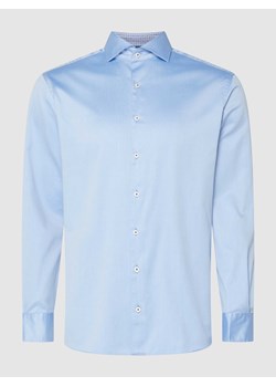 Koszula biznesowa o kroju regular fit z diagonalu ze sklepu Peek&Cloppenburg  w kategorii Koszule męskie - zdjęcie 167775063