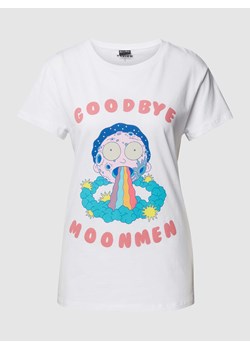 T-shirt z nadrukiem ze sklepu Peek&Cloppenburg  w kategorii Bluzki damskie - zdjęcie 167775252