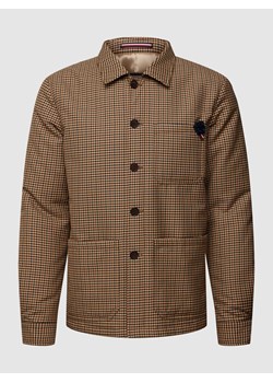 Kurtka koszulowa ze wzorem w kratę model ‘MAN WORK JACKET’ ze sklepu Peek&Cloppenburg  w kategorii Kurtki męskie - zdjęcie 167775840