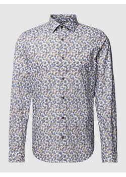 Koszula casualowa o kroju slim fit ze wzorem na całej powierzchni model ‘MAtrostol’ ze sklepu Peek&Cloppenburg  w kategorii Koszule męskie - zdjęcie 167775884