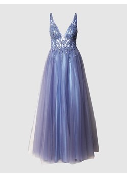 Długa sukienka wieczorowa z tiulu ze sklepu Peek&Cloppenburg  w kategorii Sukienki - zdjęcie 167775963