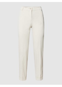 Spodnie materiałowe z dodatkiem streczu model ‘Ute’ ze sklepu Peek&Cloppenburg  w kategorii Spodnie damskie - zdjęcie 167776161