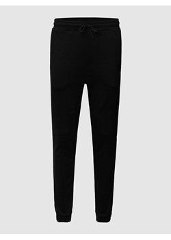 Spodnie dresowe z drobnym,fakturowanym wzorem ze sklepu Peek&Cloppenburg  w kategorii Spodnie męskie - zdjęcie 167776210