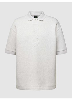Koszulka polo o kroju relaxed fit z detalami z logo model ‘Pirax’ ze sklepu Peek&Cloppenburg  w kategorii T-shirty męskie - zdjęcie 167776421