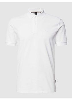 Koszulka polo z wyhaftowanym logo model ‘Pallas’ ze sklepu Peek&Cloppenburg  w kategorii T-shirty męskie - zdjęcie 167776514