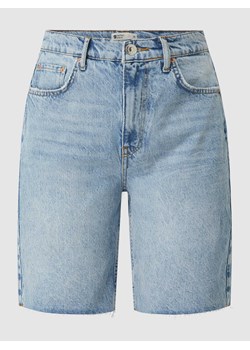 Szorty jeansowe z bawełny ze sklepu Peek&Cloppenburg  w kategorii Szorty - zdjęcie 167777162