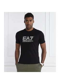 EA7 T-shirt | Regular Fit ze sklepu Gomez Fashion Store w kategorii T-shirty męskie - zdjęcie 167777832