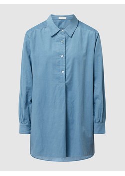 Długa bluzka z marszczeniami model ‘Pearl’ ze sklepu Peek&Cloppenburg  w kategorii Koszule damskie - zdjęcie 167778670
