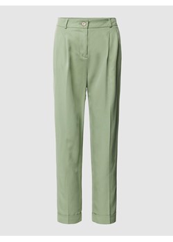Spodnie materiałowe w kant ze sklepu Peek&Cloppenburg  w kategorii Spodnie damskie - zdjęcie 167778893