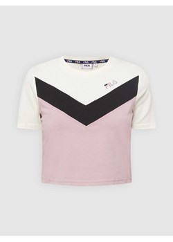 T-shirt krótki z mieszanki bawełny i elastanu model ‘Biella’ ze sklepu Peek&Cloppenburg  w kategorii Bluzki damskie - zdjęcie 167779083