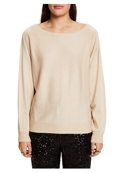 ESPRIT Sweter w kolorze beżowym ze sklepu Limango Polska w kategorii Swetry damskie - zdjęcie 167779923