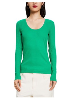 ESPRIT Koszulka w kolorze zielonym ze sklepu Limango Polska w kategorii Bluzki damskie - zdjęcie 167780023
