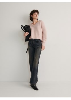 Reserved - Sweter z domieszką wełny - pastelowy róż ze sklepu Reserved w kategorii Swetry damskie - zdjęcie 167781573