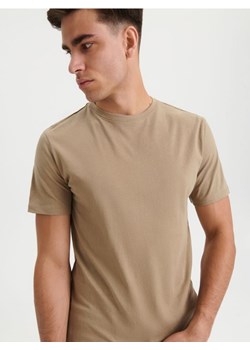 Sinsay - Koszulka - brązowy ze sklepu Sinsay w kategorii T-shirty męskie - zdjęcie 167782091