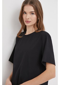 Sisley t-shirt damski kolor czarny ze sklepu ANSWEAR.com w kategorii Bluzki damskie - zdjęcie 167784742