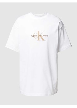 T-shirt z nadrukiem z logo model ‘ARCHIVAL’ ze sklepu Peek&Cloppenburg  w kategorii T-shirty męskie - zdjęcie 167785252