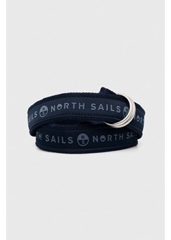 North Sails pasek męski kolor granatowy ze sklepu ANSWEAR.com w kategorii Paski męskie - zdjęcie 167788612